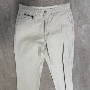 Men's Calvin Klein White Pants - 29x30